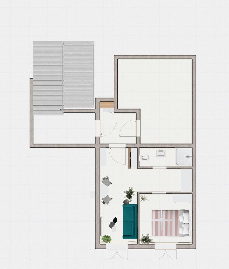 Апартаменты New Stylish & Modern Studio Apart - With Sea View Пула Экстерьер фото